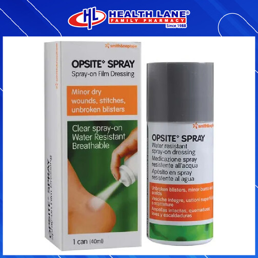 SMITH & NEPHEW OPSITE SPRAY-ON FILM DRESSING (40ML) SMITH & NEPHEW OPSITE SPRAY-ON FILM DRESSING (40ML)